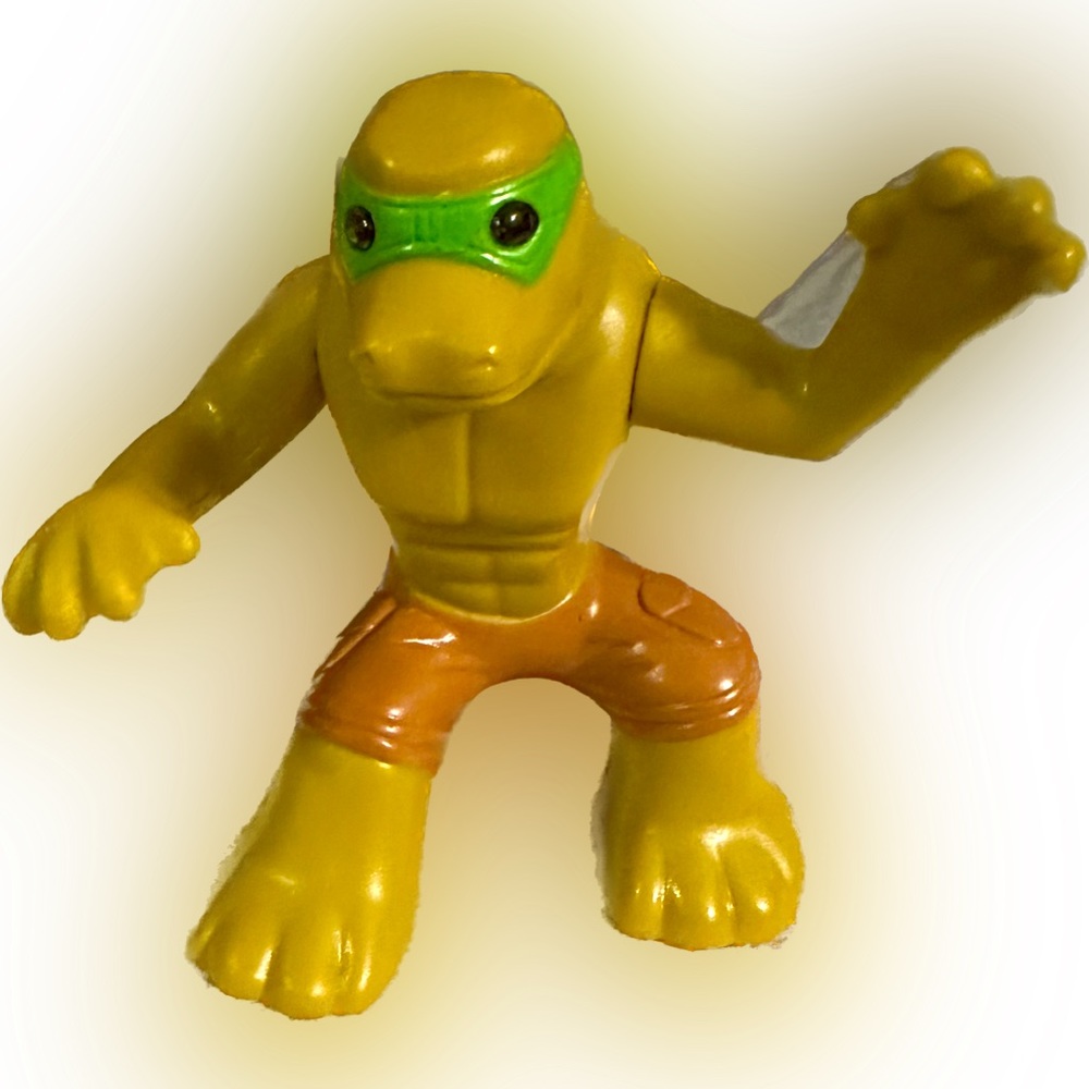 Vintage Teenage Mutant Ninja Turtles The Green Ones Action Figure